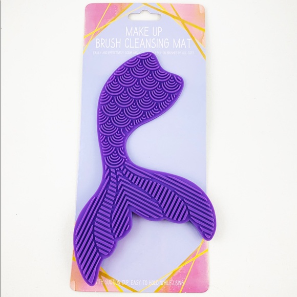 MAKE UP BRUSH CLEANSING MAT NWT MERMAID - Picture 5 of 5